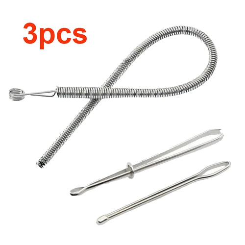 Bendable Spring Drawstring Threader Clip Pants Hoodies Elastic Band