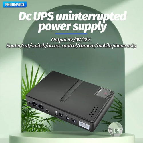 18W DC1018L Mini UPS Uninterruptible Power Supply 5V 9V 12V Backup