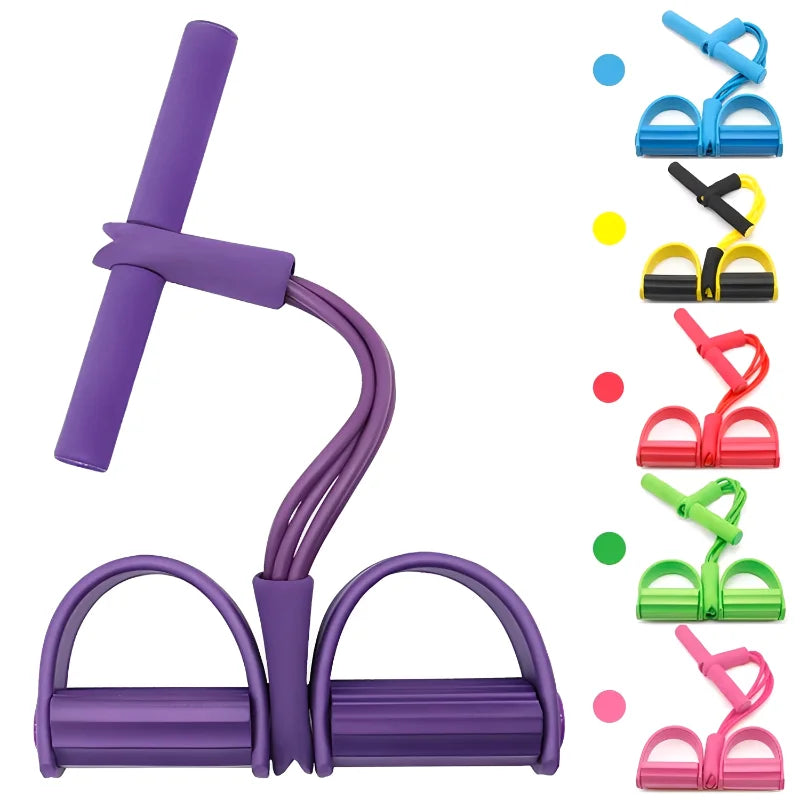 Four-Tube Pedal Tensioner Multi-Functional Household Fitness Equipment