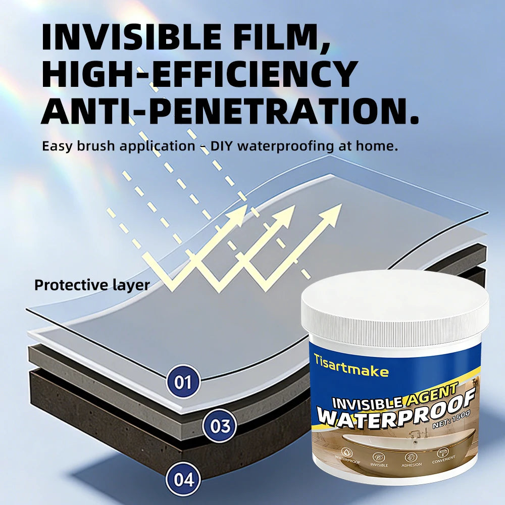 150g Waterproof Coating Sealant Agent Transparent Sealing Coating