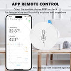 EWelink Smart Zigbee Temperature Humidity Sensor App Control Indoor