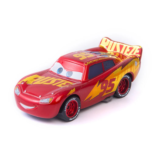 Cars Lightning McQueen Alloy Metal Mater Model Car 1:55 Diecast