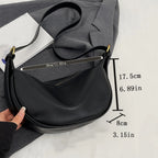 Luxury Women's Shoulder Bags PU Wallet Mobile Phone Dumpling Bag For