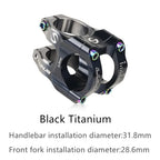 MTB Road Bike Stem CNC Mountain Bicycle Bridge Short Power 31.8mm High