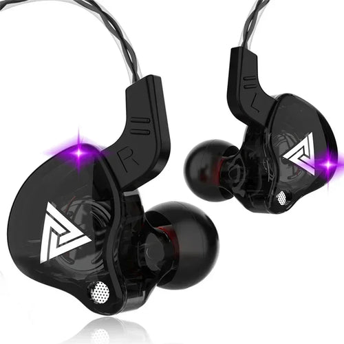 VIKEFON QKZ AK6 In Ear Earphone 6 Dynamic Driver Unit Headphone With