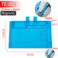 500℃ Heat-Resistant Soldering Station Silicon Mat Work Pad Desk