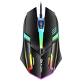 F1 Wired 3 Keys Mouse Colorful Lighting Gaming and Office For