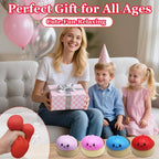 Colorful Dumpling Squishy Stress Relief Balls with Steamer Reusable
