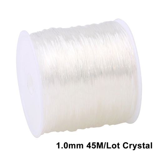 0.5-1.5mm Elastic Cord String Transparent Elastic Thread For Jewelry