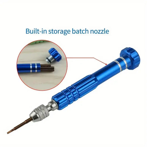 1pc 5-in-1 Multifunctional Small Screwdriver Kit Repair Tool for