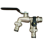 Garden Tools Brass Water Faucet 1/2" Outside & Inside Easy Turn On/Off