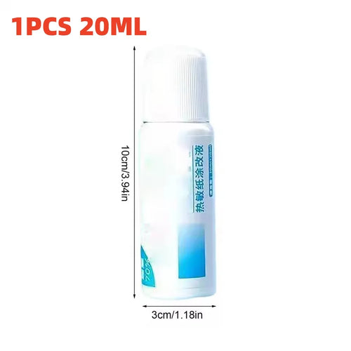 Fast-Drying Thermal Paper Correction Fluid Eraser Package Parcel Box