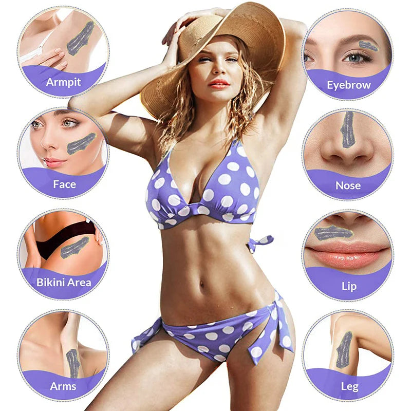 50g Brazilian Hard Waxing Wax Beans Fast Waxing Machine Hot Film