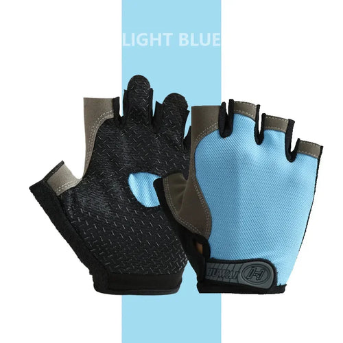 Professional Gym Fitness Breathable Anti-Slip Women Men Half Finger