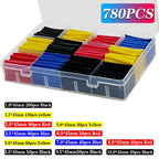 127-1060 pcs 2:1 Heat Shrink Tube Shrinking Assorted Polyolefin