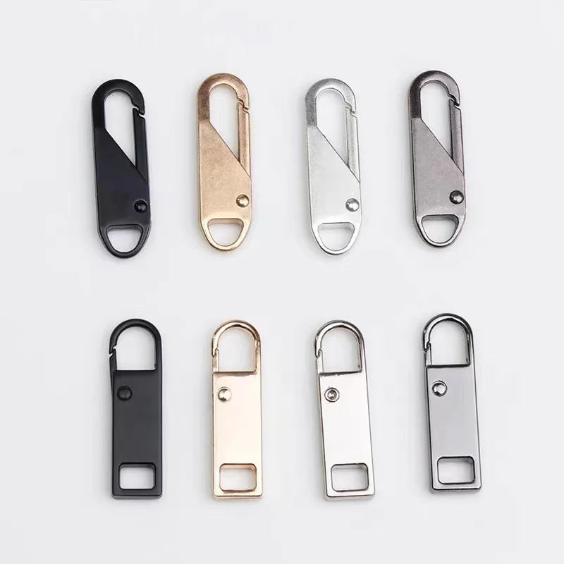 4pcs Detachable Zipper Pull, Replacement Zipper Accs For Jeans &