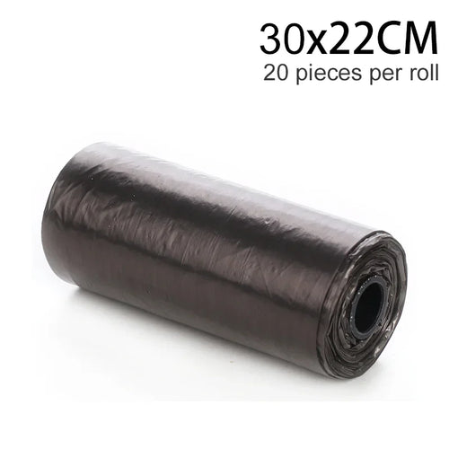 3Pcs Car Trash Can (with Lid) Contains 60 (300) Garbage Bags, Small