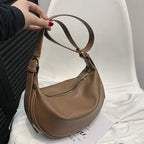 Luxury Women's Shoulder Bags PU Wallet Mobile Phone Dumpling Bag For