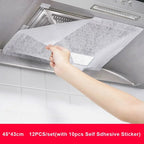 5/10M Disposable Hood Oil Filter Paper Non-woven Cooker Hood Extractor