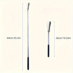1PC retractable stainless steel elderly shoe puller, shoe assistant,