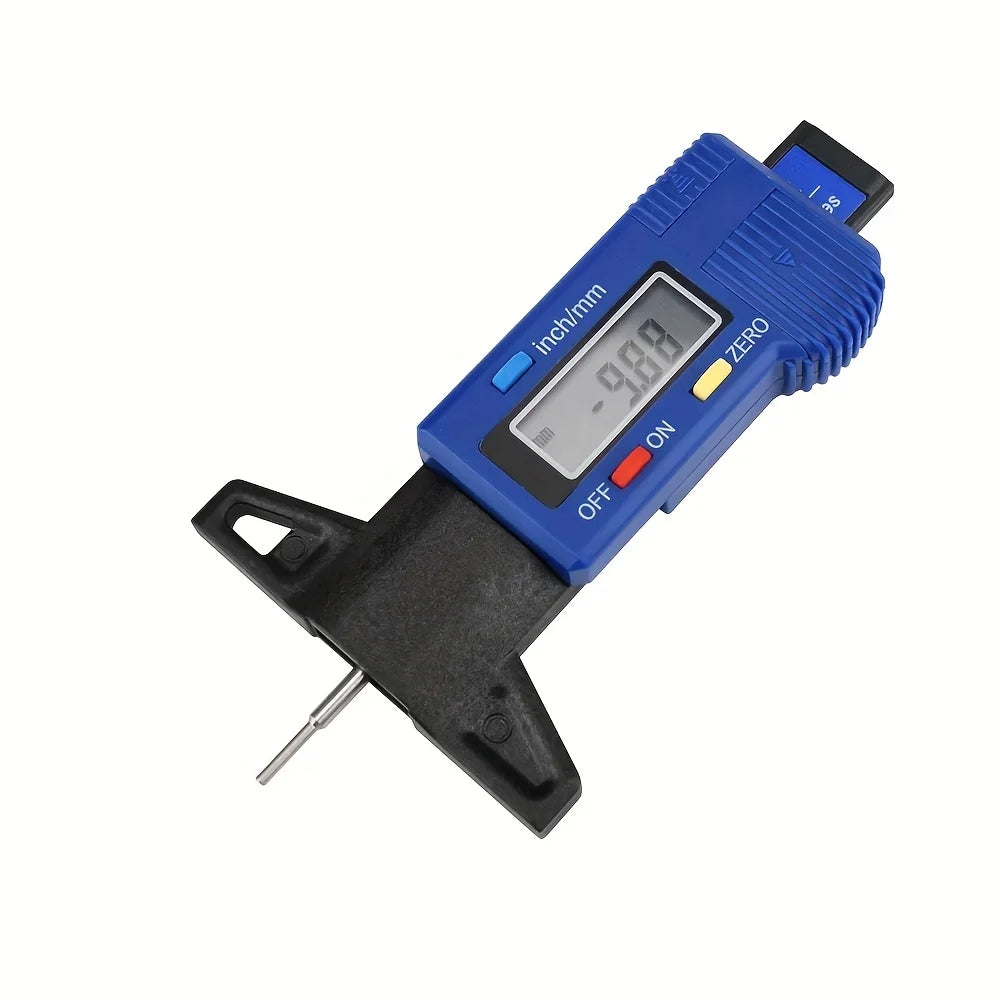 Digital Car Tyre Thickness Gauges Depth Meter For Safe Auto Tyre Tread