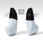 Ultra Thin Toe Cover Half Socks | Brown