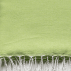 2-in-1 Hammam Towel Bag Neon Mint & Lime – Recycled Cotton