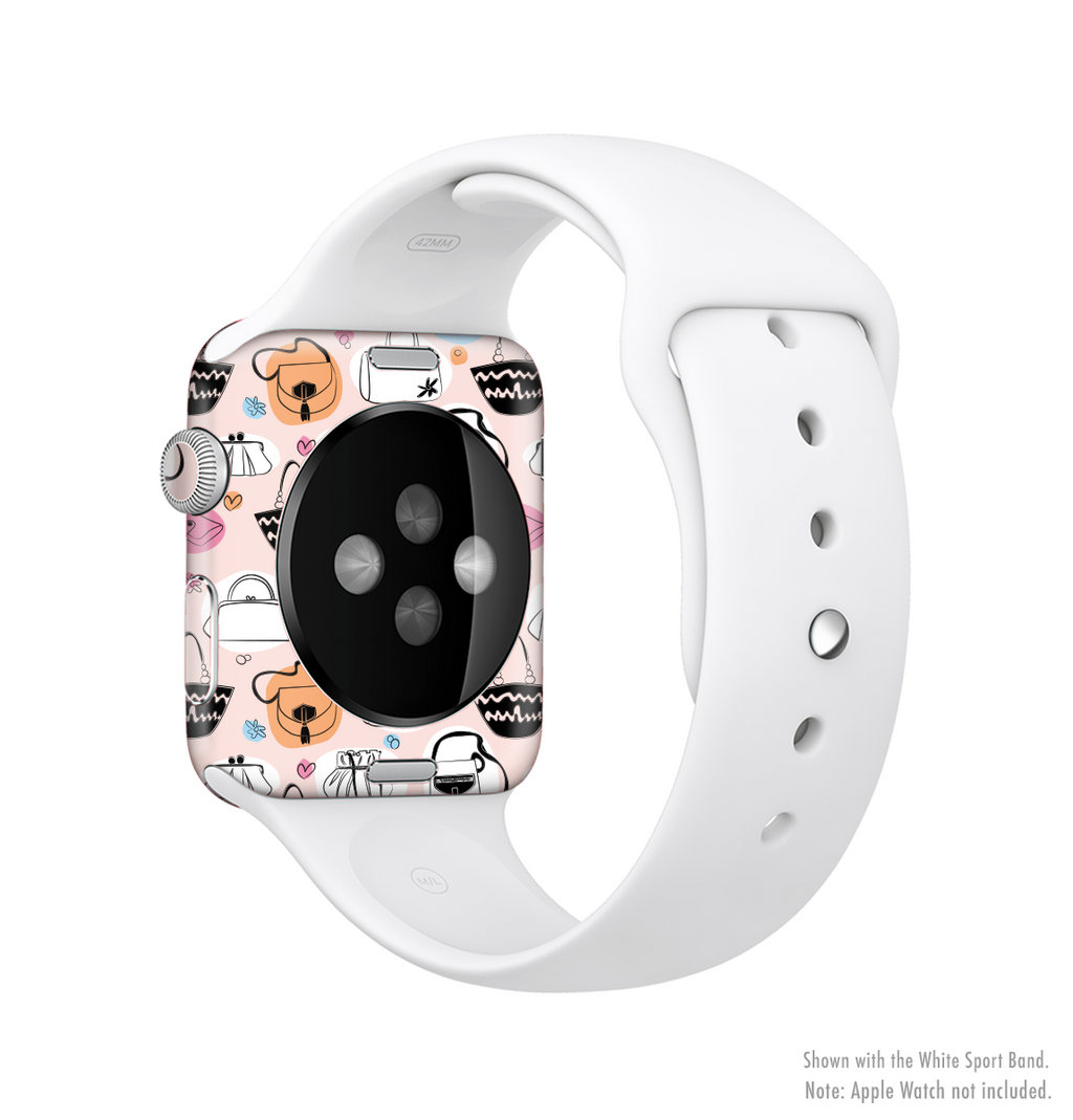 The Subtle Pink And Purses Full-Body Skin Kit for the Apple Watch