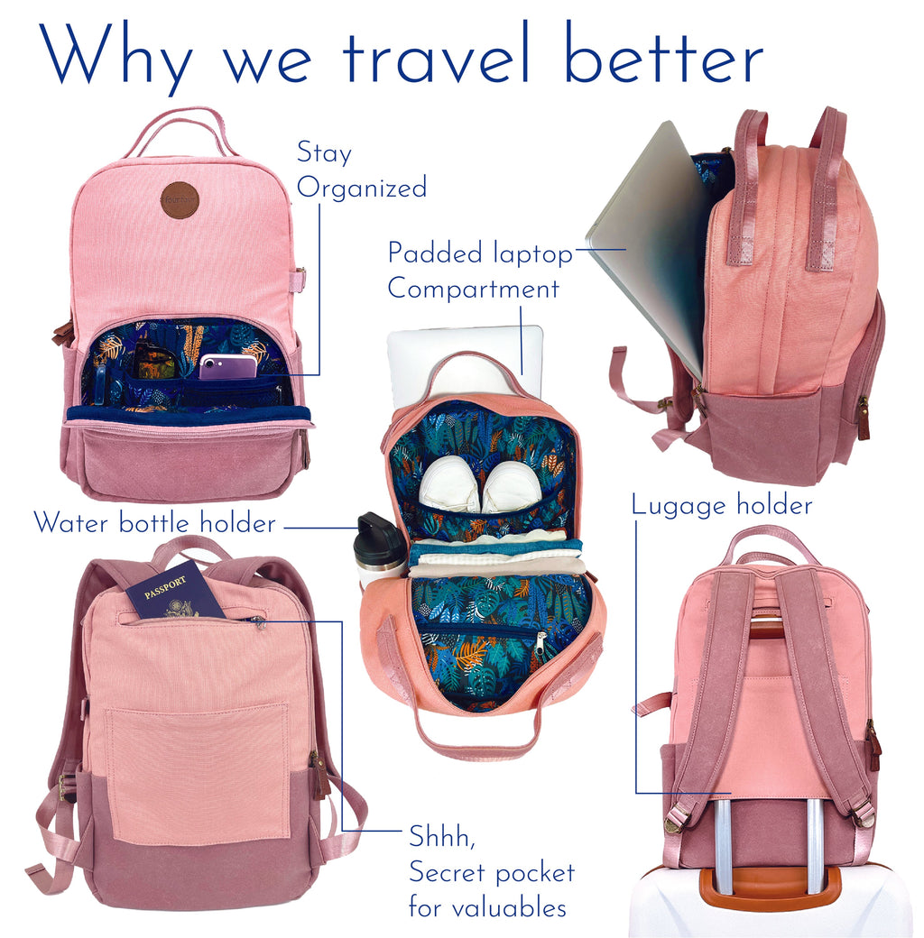 Eternal Optimist Cobalt Blue Backpack - Good To Go