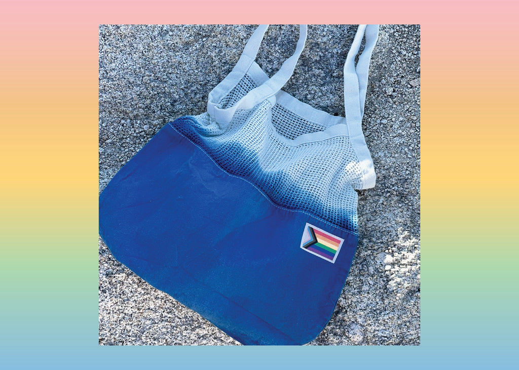 Tie-Dye Market tote Bag