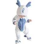 CuddleCub™ – Animal Ear Baby Jumpsuit for Autumn