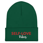 SELF- LOVE VIBES Cuffed Beanie