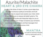 Malachite Chrysocolla & Picture Jasper Stretch Bracelet! Natural Gems!