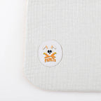 Organic Cotton Bib - White