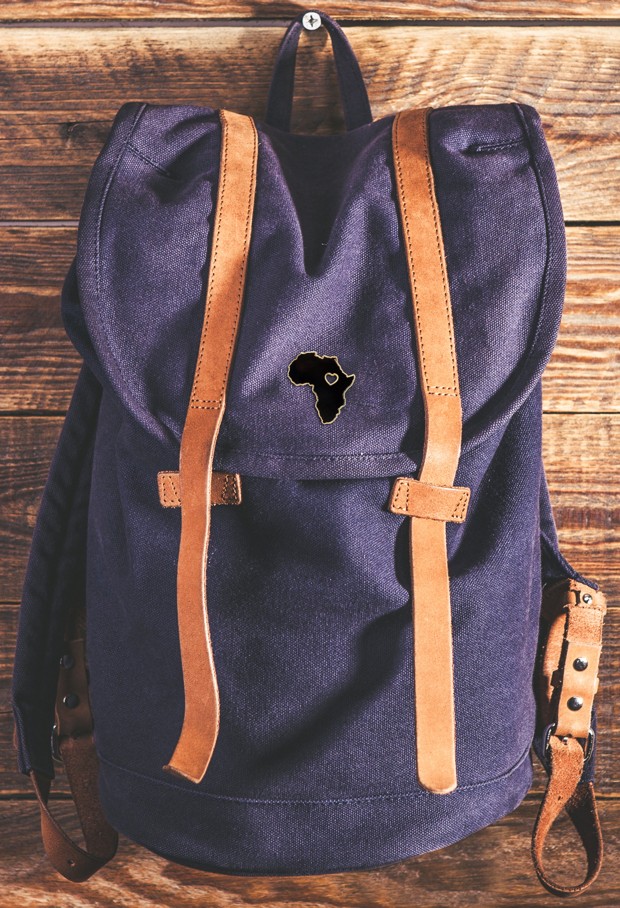 Heart of Africa Black Lives Matter Enamel Pin