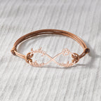 Custom Pet Name Bracelet, Pet Memorial Bracelet, Dog Cat Mom Bracelet