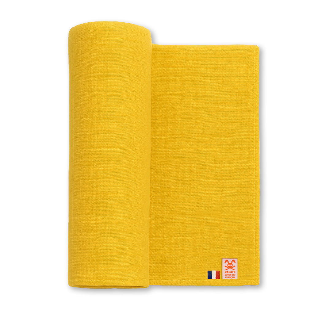 Maxi Organic Cotton Swaddles - Honey