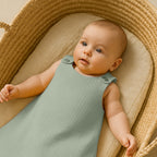 Organic Cotton Summer Sleeping Bag - Green
