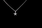 Tiny Real Starfish Necklace - Minimalist Eco-Friendly Jewelry