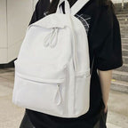 Stylish PU Leather Zip Backpack for Everyday Use