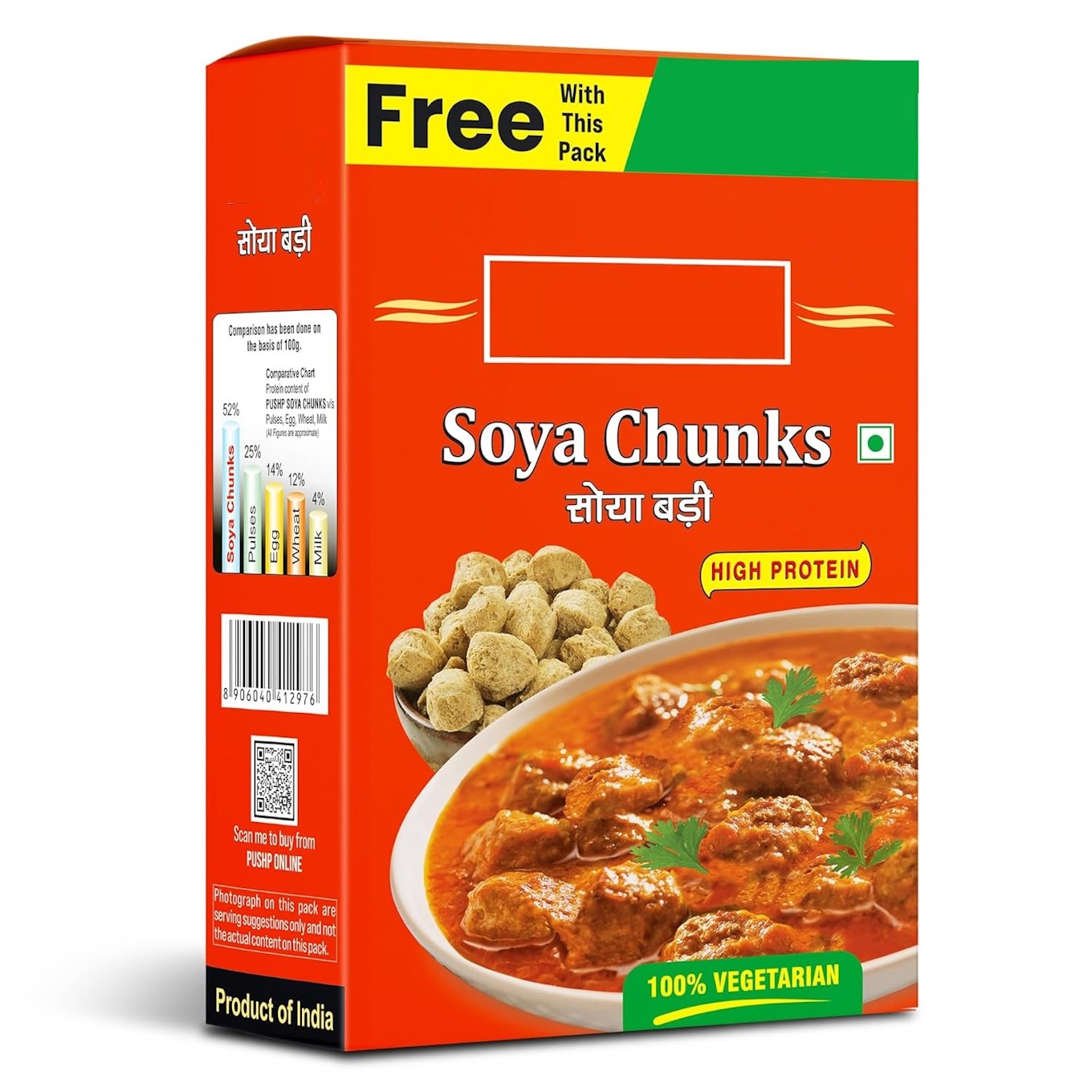Soya Chunks 200g High Protein