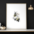 Wall pictures for office | set of 3 wall art prints