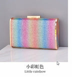 Candy Color Box Party Clutch Purses  and Handbags for Women Chic