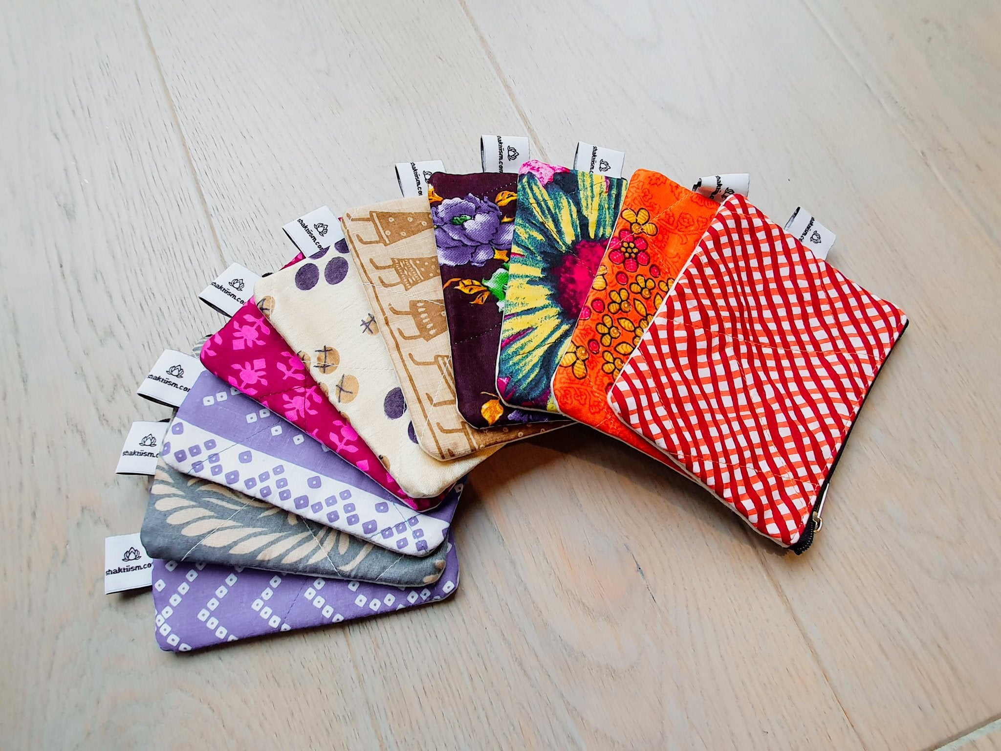 Sari coin purses