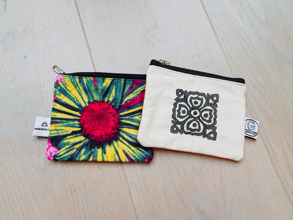 Sari coin purses