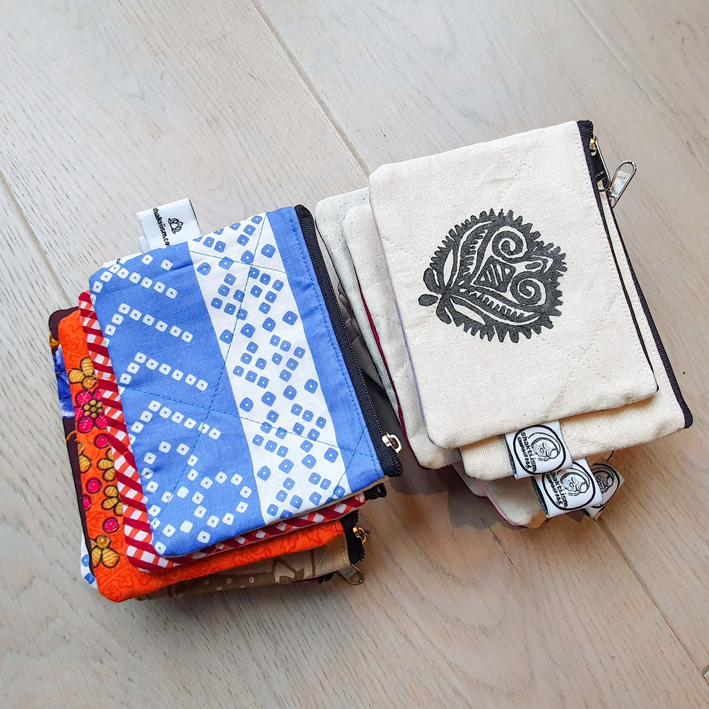 Sari coin purses