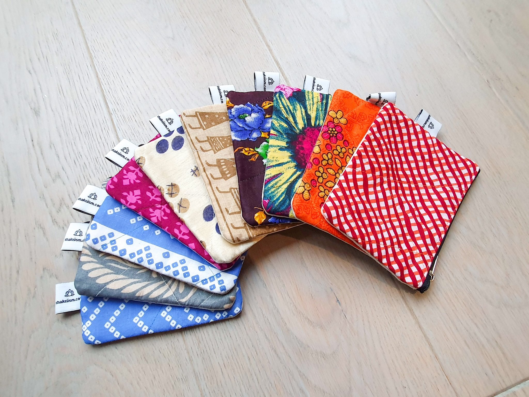 Sari coin purses