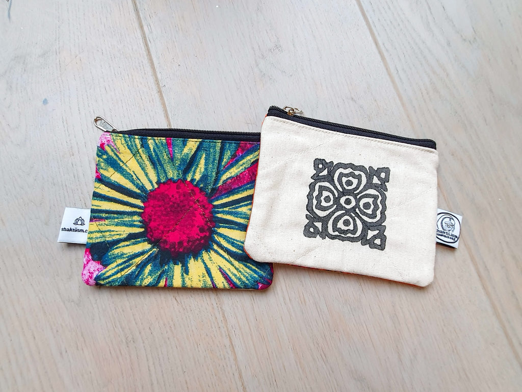 Sari coin purses