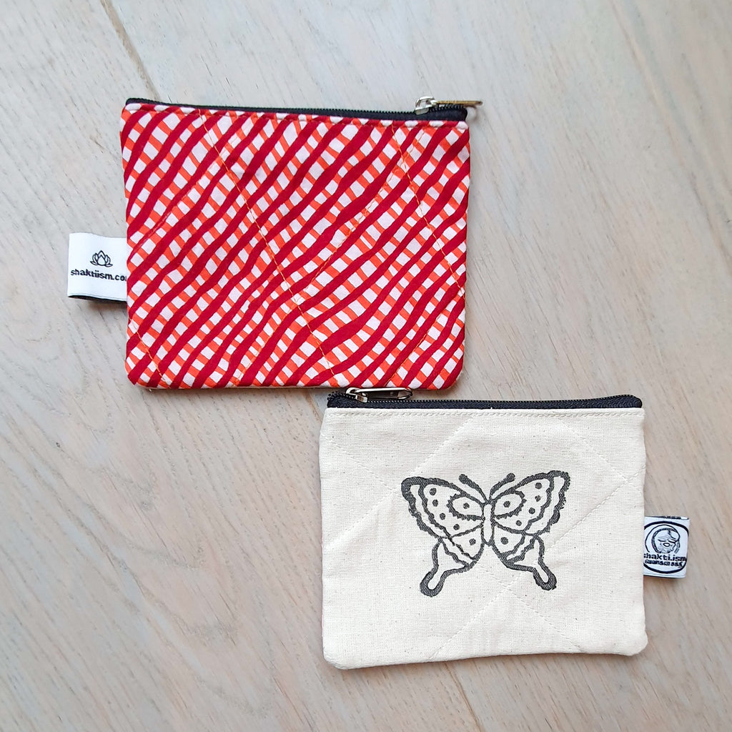 Sari coin purses