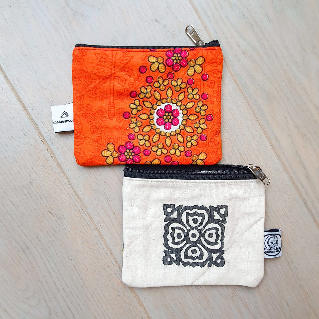 Sari coin purses